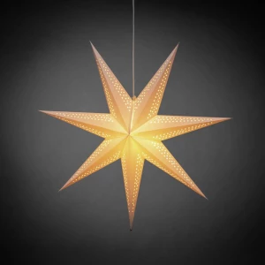 Konstsmide 5931-200 božićna zvijezda zvijezda bijela s prekidačem slika