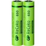 GP Batteries ReCyko+ DECT Phone HR03 micro (AAA) akumulator NiMH 650 mAh 1.2 V 2 St.