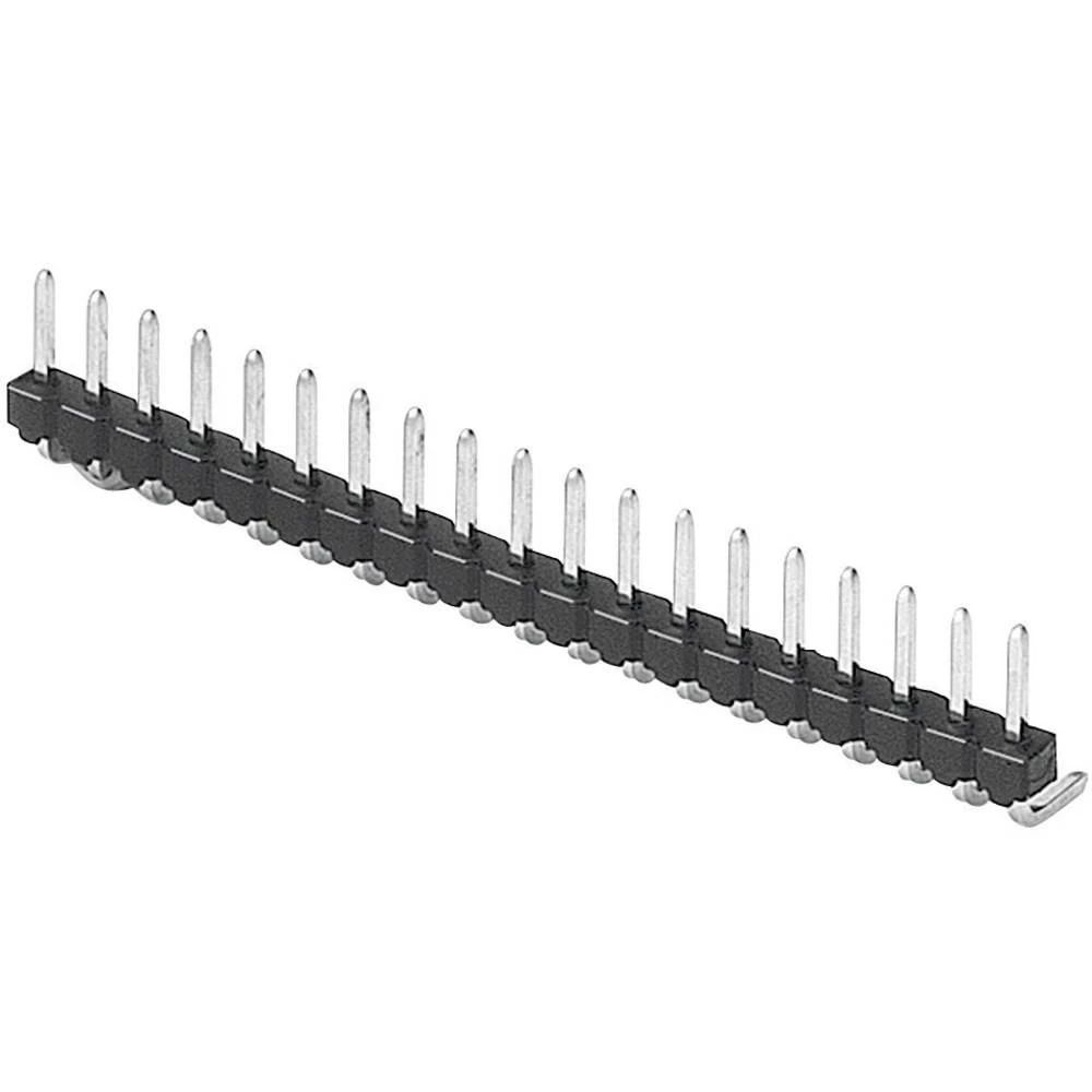 W & P Products standardna letva s muškim kontaktima Broj redova: 1 Broj polova po redu: 34 946-13-034-00 1 St. slika