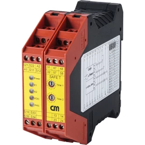 Sigurnosni relej SAFE TN CM Manufactory Radni napon (broj): 24 V DC/AC 2 zatvarač, 1 otvarač 1 ST slika