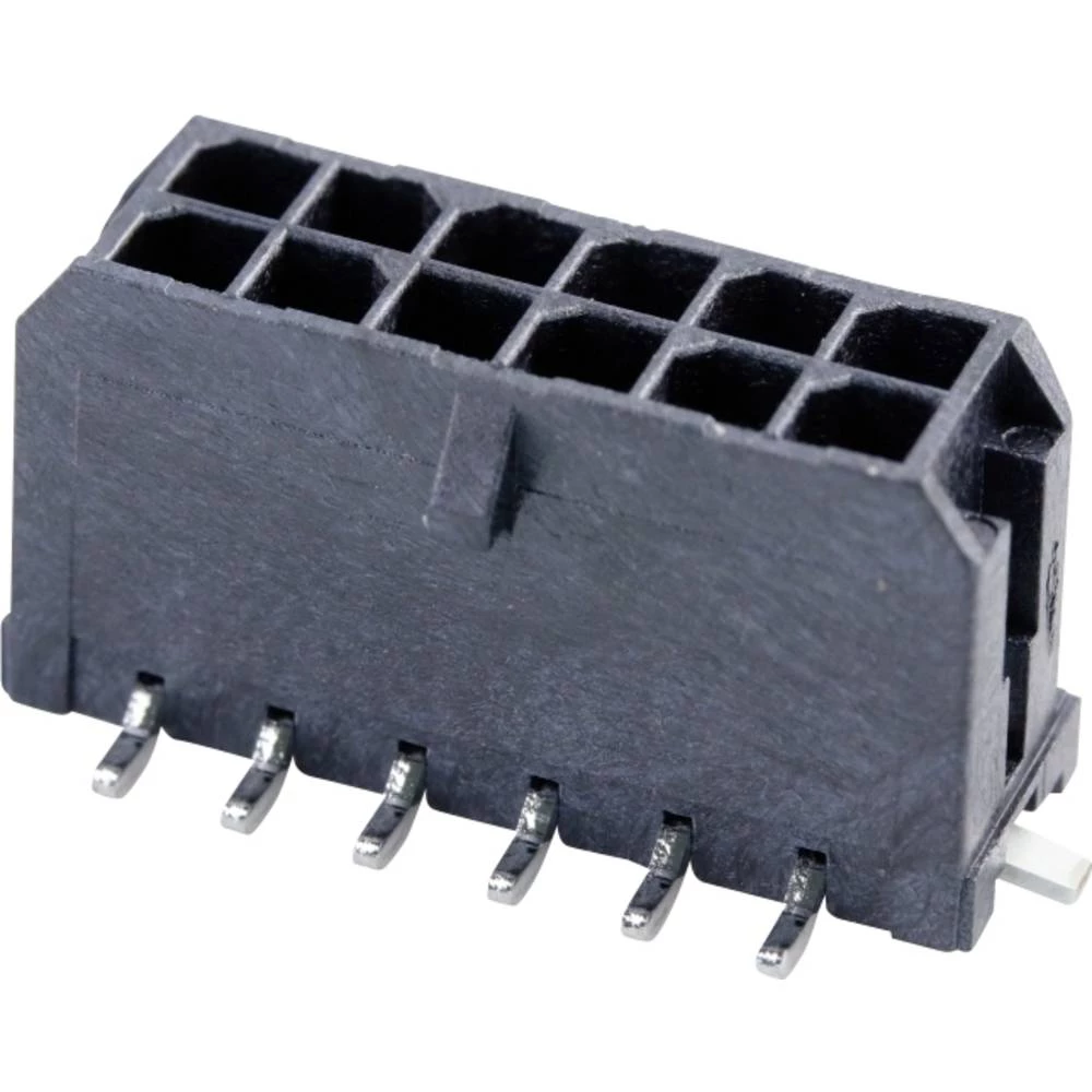 Molex ugradna standardna letva s muškim kontaktima Ukupan broj polova 12 Raster: 3 mm 430451218 1 St. Tape on Full reel slika