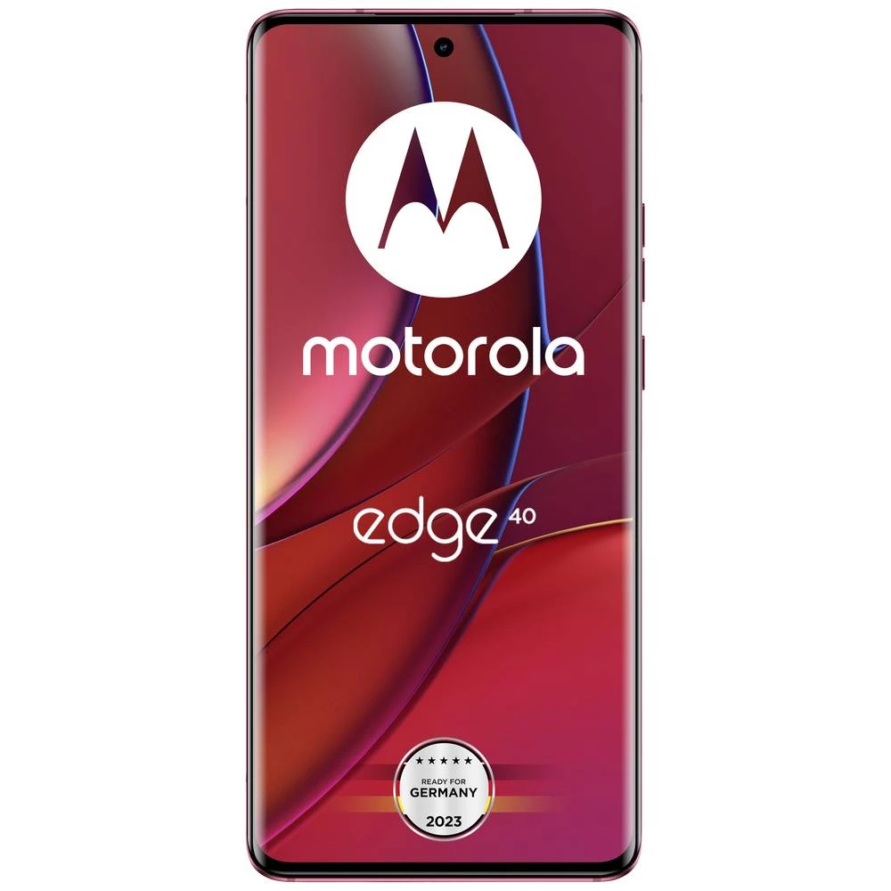 Motorola edge40 5G Smartphone 256 GB 16.6 cm (6.55 palac) magenta Android™ 13 Dual-SIM slika