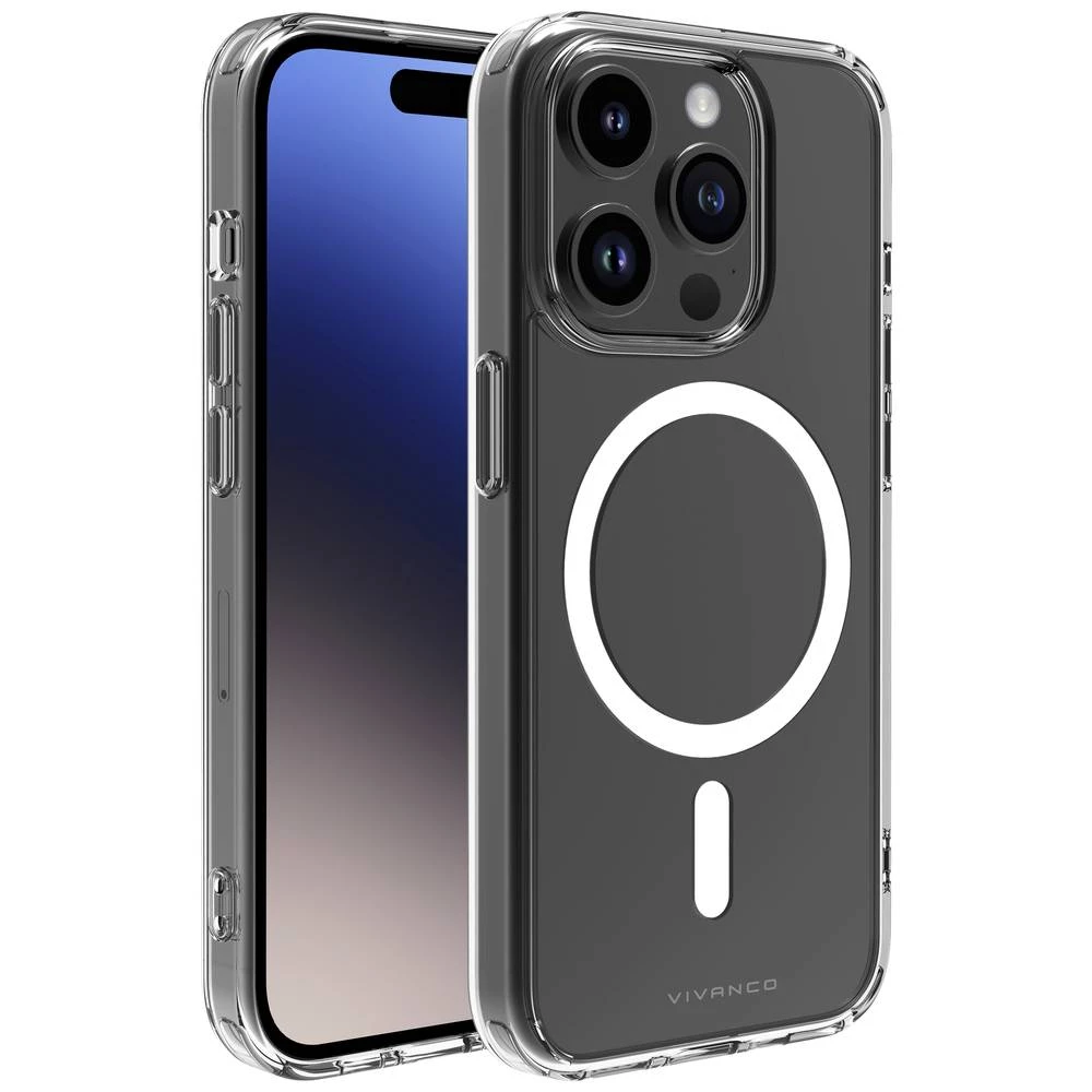 Vivanco MSASCVVIPH15PT stražnji poklopac za mobilni telefon Apple iPhone 15 Pro prozirna slika