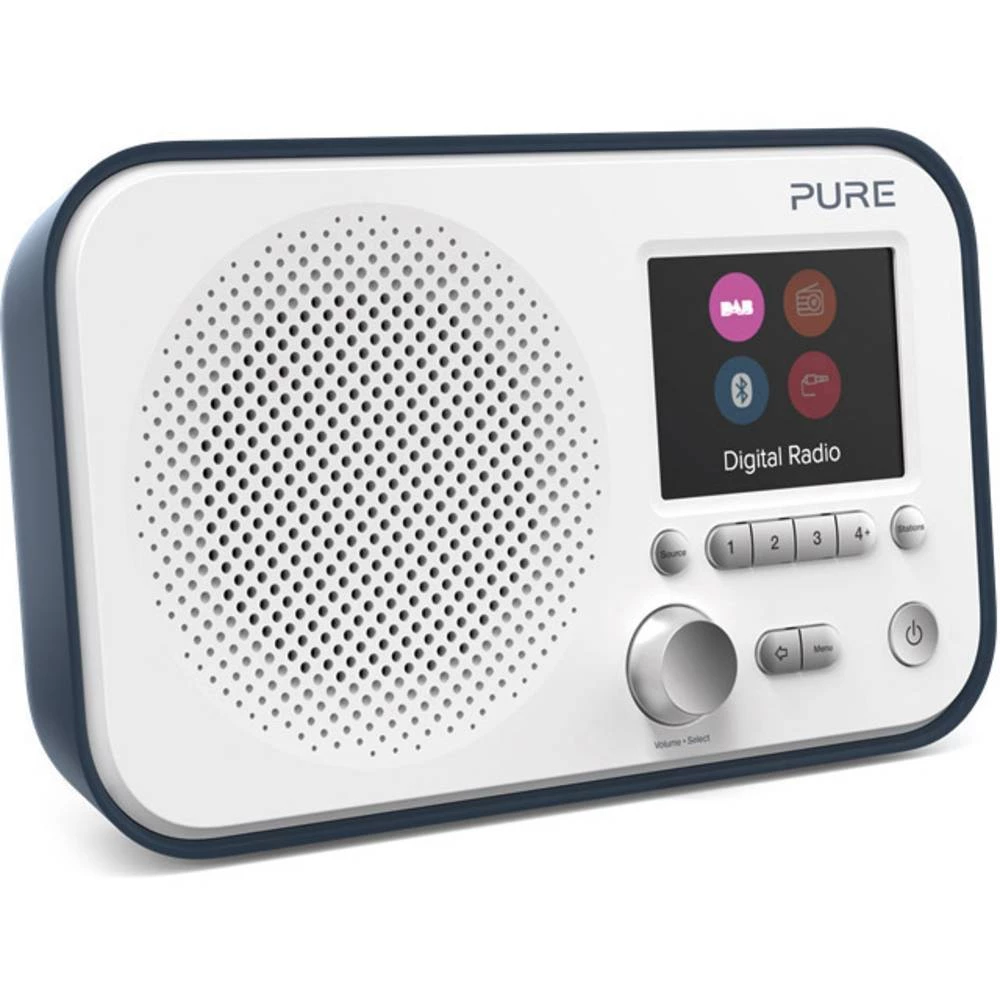 DAB+ (1012) Prijenosni radio Pure Elan BT3 AUX, Bluetooth, UKW Plava boja slika
