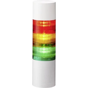 Signalni toranj LED Patlite LR7-302WJBW-RYG 3-bojno, Crvena, Žuta, Zelena 3-bojno, Crvena, Žuta, Zelena Žmigavac, Stalno svjetlo slika
