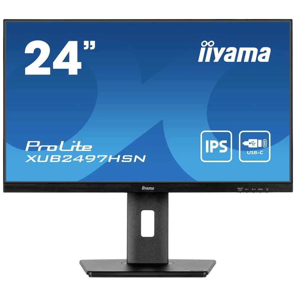 Iiyama ProLite XUB2497HSN-B1 LED zaslon Energetska učinkovitost 2021 E (A - G) 60.5 cm (23.8 palac) 1920 x 1080 piksel slika