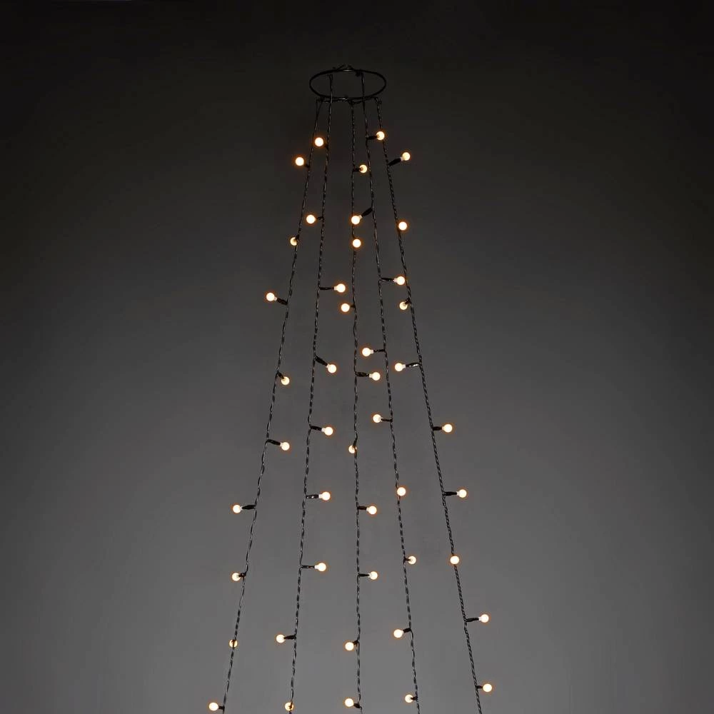 Konstsmide 6369-820 LED zavjesa unutra putem utičnog punjača Broj žarulja 250 LED N/A slika