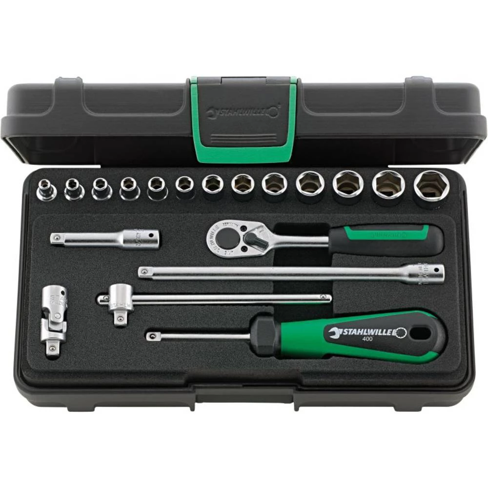 Stahlwille 40/13/6 KN komplet nasadnih ključeva 1/4" (6.3 mm) 96011124 slika