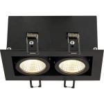 LED ugradna svjetiljka 15 W Crna mat SLV 115710 Crna mat
