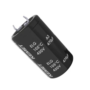 Kemet  elektrolitski kondenzator   10 mm 470 µF 400 V 20 % (Ø x V) 30 mm x 50 mm 1 St. slika