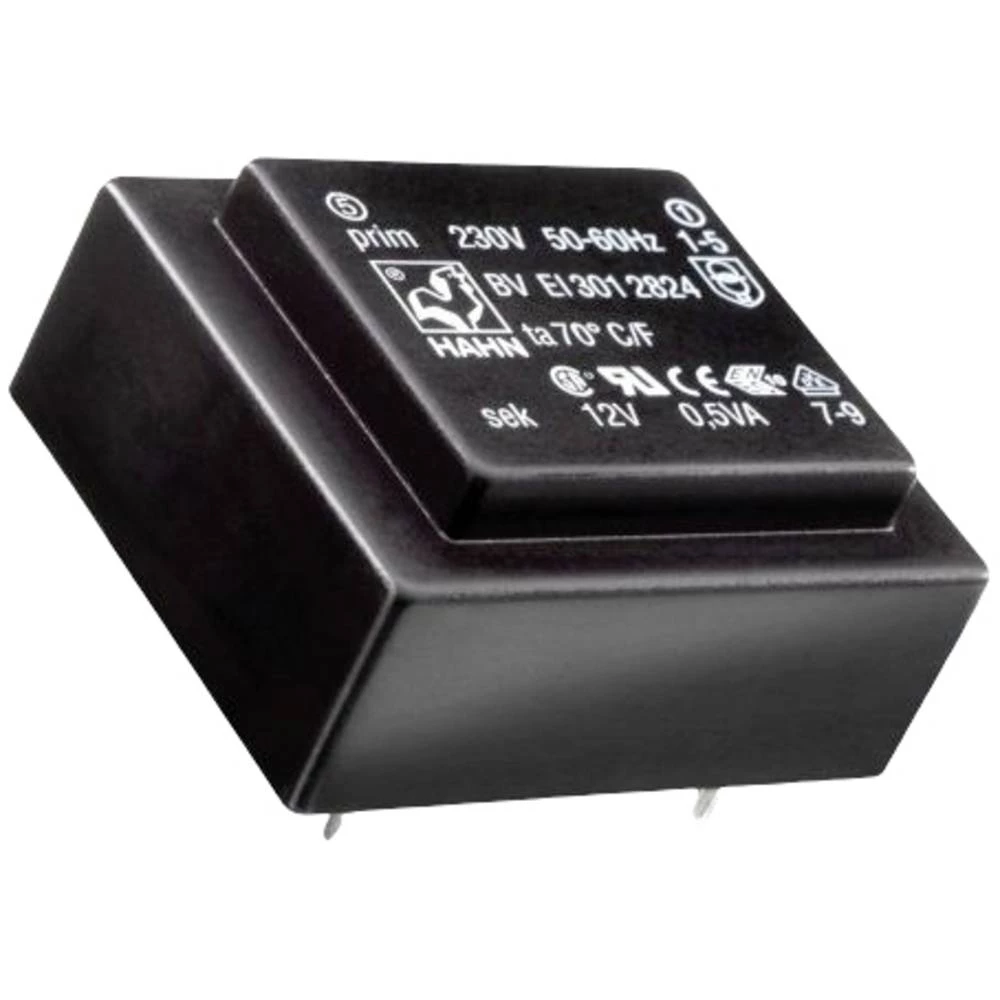 Hahn BV EI 306 3369 transformator za tiskanu pločicu 1 x 230 V 1 x 18 V/AC 3.0 VA slika