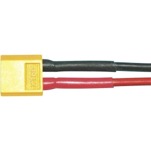 Baterije Protiv kabel [1x XT60 utikač - 1x Slobodan kraj] 100 mm 4.0 mm² Modelcraft slika