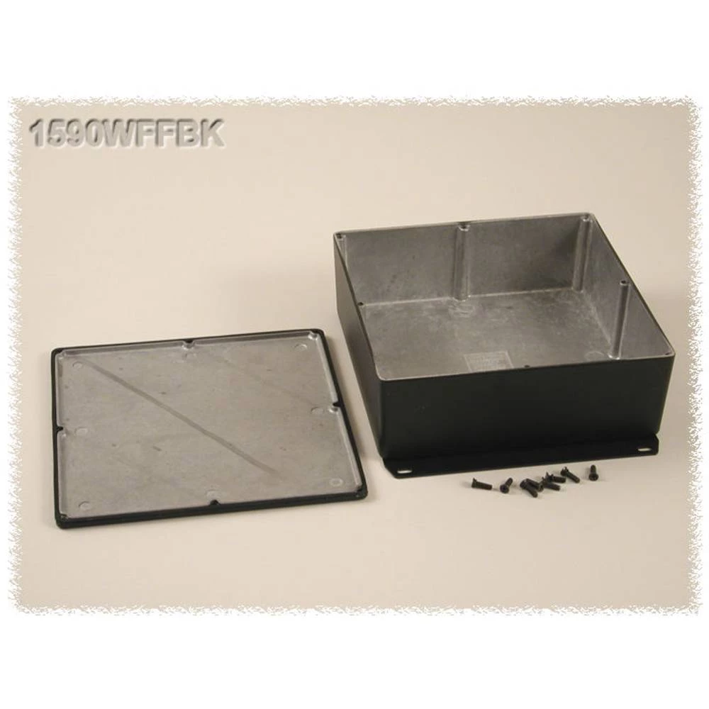 Hammond Electronics  1590WFFBK univerzalno kućište aluminij  crna 1 St. slika