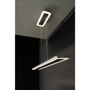 ECO-Light SOLARIS 9052 S SI LED viseća svjetiljka 45 W  toplo bijela srebrna slika