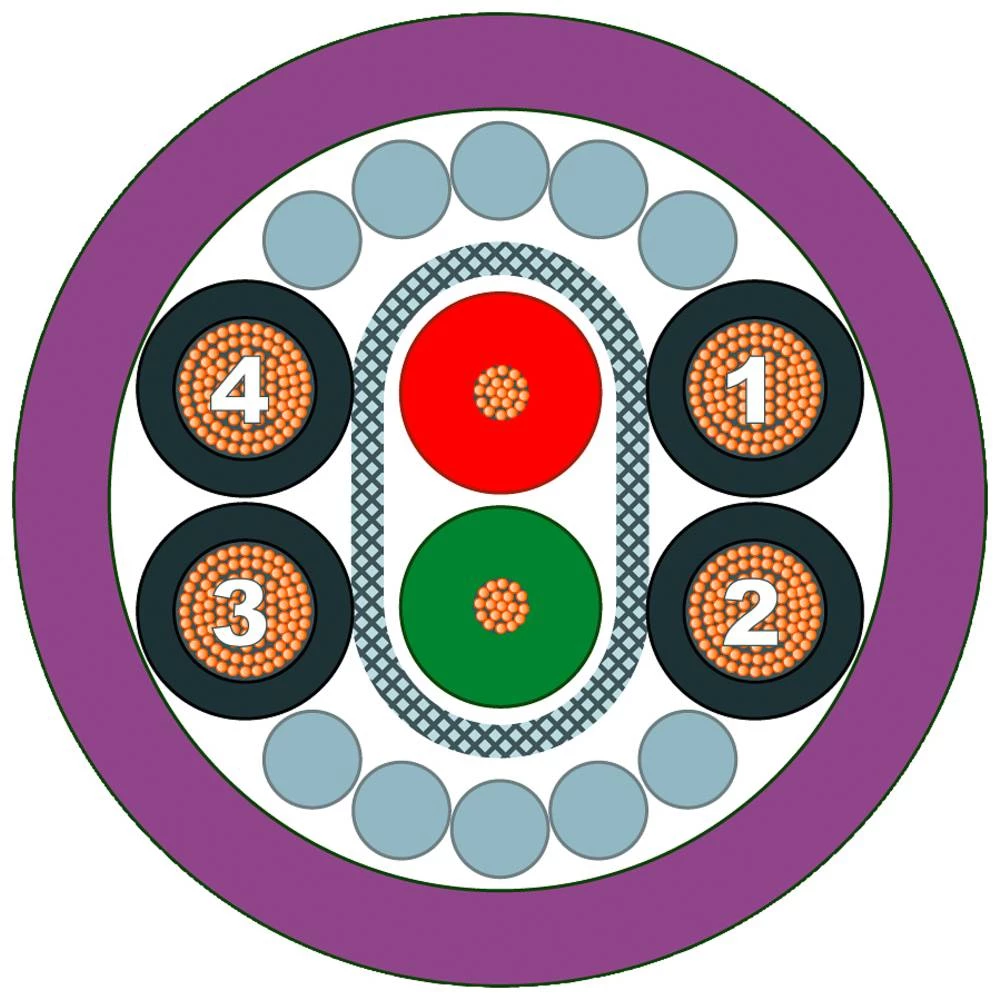 Siemens 6XV18307BH50 hibridni kabel    1 St. slika