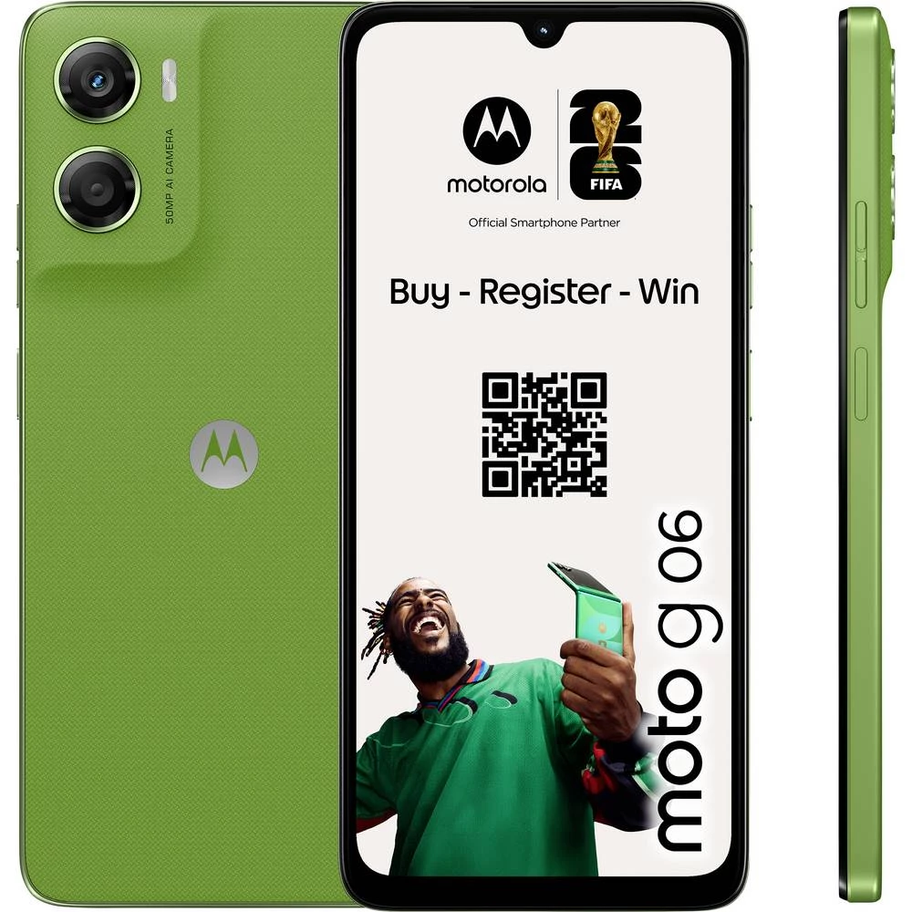 Motorola g06 256 GB zelena Energetska učinkovitost 2021 A (A - G) 17.5 cm (6.88 palac) pametni telefon slika