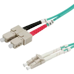 Value 21.99.8718 Glasfaser svjetlovodi priključni kabel [1x muški konektor lc - 1x muški konektor sc] 50/125 µ Multimode slika