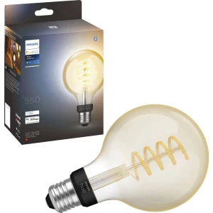 Philips Lighting Hue LED žarulja 871951430148100 Energetska učinkovitost 2021: G (A - G) Hue White Ambiance E27 Einzelpack Globe G93 Filament 300lm E27 7 W toplo bijela do hladno bijela Energ slika