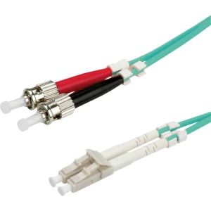 Value 21.99.8728 Glasfaser svjetlovodi priključni kabel [1x muški konektor lc - 1x muški konektor st] 50/125 µ Multimode OM3 10.00 m slika