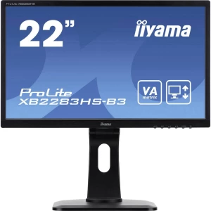 LED zaslon 54.6 cm (21.5 ") Iiyama ProLite XB2283HS ATT.CALC.EEK A (A+++ - D) 1920 x 1080 piksel Full HD 4 ms VGA, HDMI™, slika