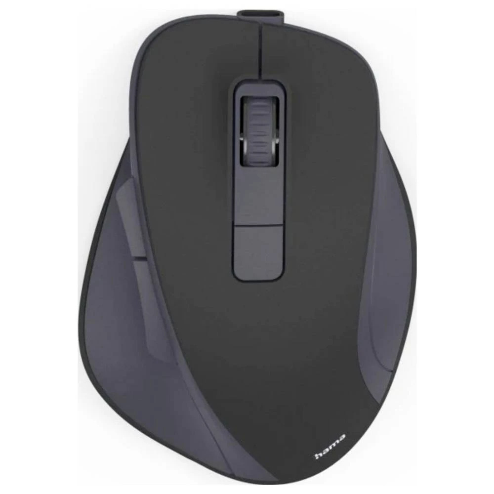 Hama WM-500 miš bežično optički crna 6 Tipke 1600 dpi slika