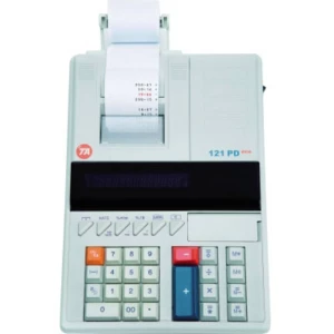 Ispisni stolni kalkulator Triumph Adler 121 PD eco Bijela Zaslon (broj mjesta): 12 strujni pogon (Š x V x d) 217 x 90 x 325 mm slika