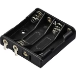 TRU COMPONENTS TC-13220584 baterije - držač 4x micro (AAA) lemni priključak (D x Š x V) 52 x 49 x 13 mm