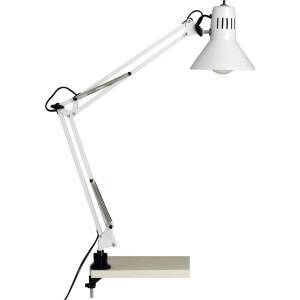Svjetiljka sa stezaljkom LED E27 40 W Brilliant Hobby 10802/05 Bijela slika