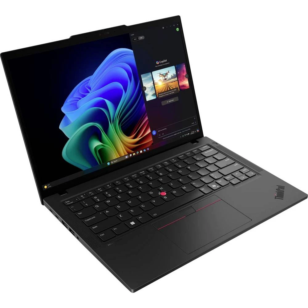 Lenovo Notebook ThinkPad T14 Gen 6 (AMD) 35.6 cm (14 palac) WUXGA AMD Ryzen AI 5 340 16 GB RAM 512 GB SSD njemačka, qwer slika