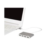 PORT Designs 900120 4 ulaza USB 2.0 hub  siva, bijela