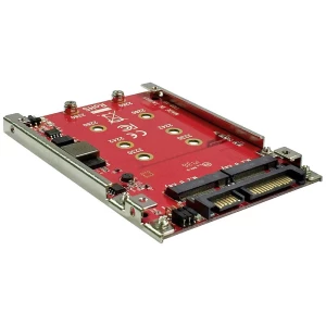 ROLINE M.2 na SATA III SSD H/W adapter, 2x M.2 NGFF SSD, mogućnost pokretanja i mogućnost RAID-a Roline 16.01.4145 #####SATA 6 Gb/s Controllerkarte slika