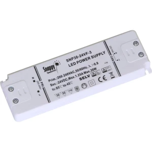 Dehner Elektronik Snappy SE30-12VL LED transformator Konstantni napon 30 W 0 - 2.5 A 12 V/DC Bez prigušivanja, odobrenje Namješt slika