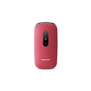 Panasonic KX-TU446 senior preklopni telefon otporan na udarce crvena slika