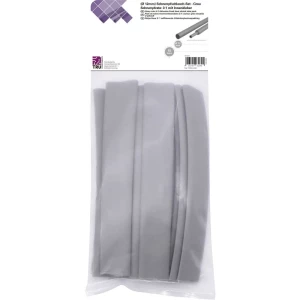 TRU COMPONENTS Asortiman skupljajućih cijevi Siva 12 mm Stopa skupljanja:3:1 15 ST slika