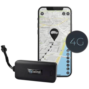 SALIND 01 4G GPS tracker, tracker vozila, tracker automobila, izravna veza na akumulator automobila (9-75V) Salind GPS SALIND 01 4G GPS uređaj za praćenje praćenje vozila crna slika