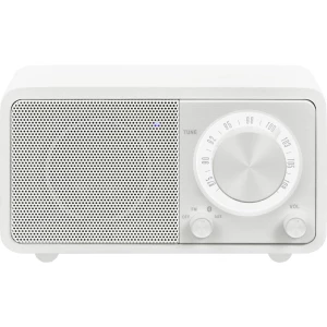 UKW Stolni radio Sangean WR-7 Genuine Mini Bluetooth Mogućnost punjenja Bijela slika