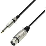 XLR Connection cable [1x Ženski konektor XLR - 1x 6,3 mm banana utikač] 1 m Crna Adam Hall K3MFP0100