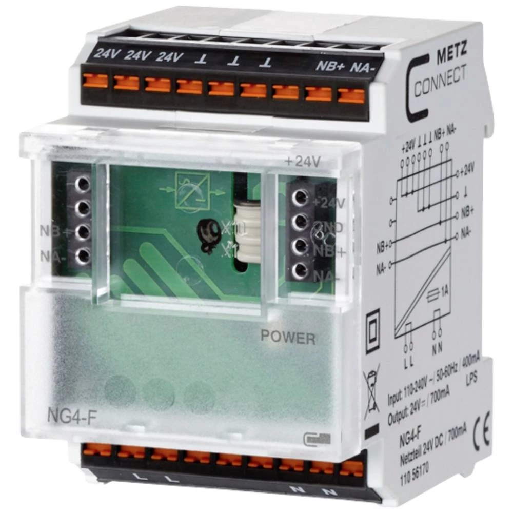 Metz Connect NG4-F #####Netzgerät 24 V/DC 700 mA 16 W Content 1 St. slika
