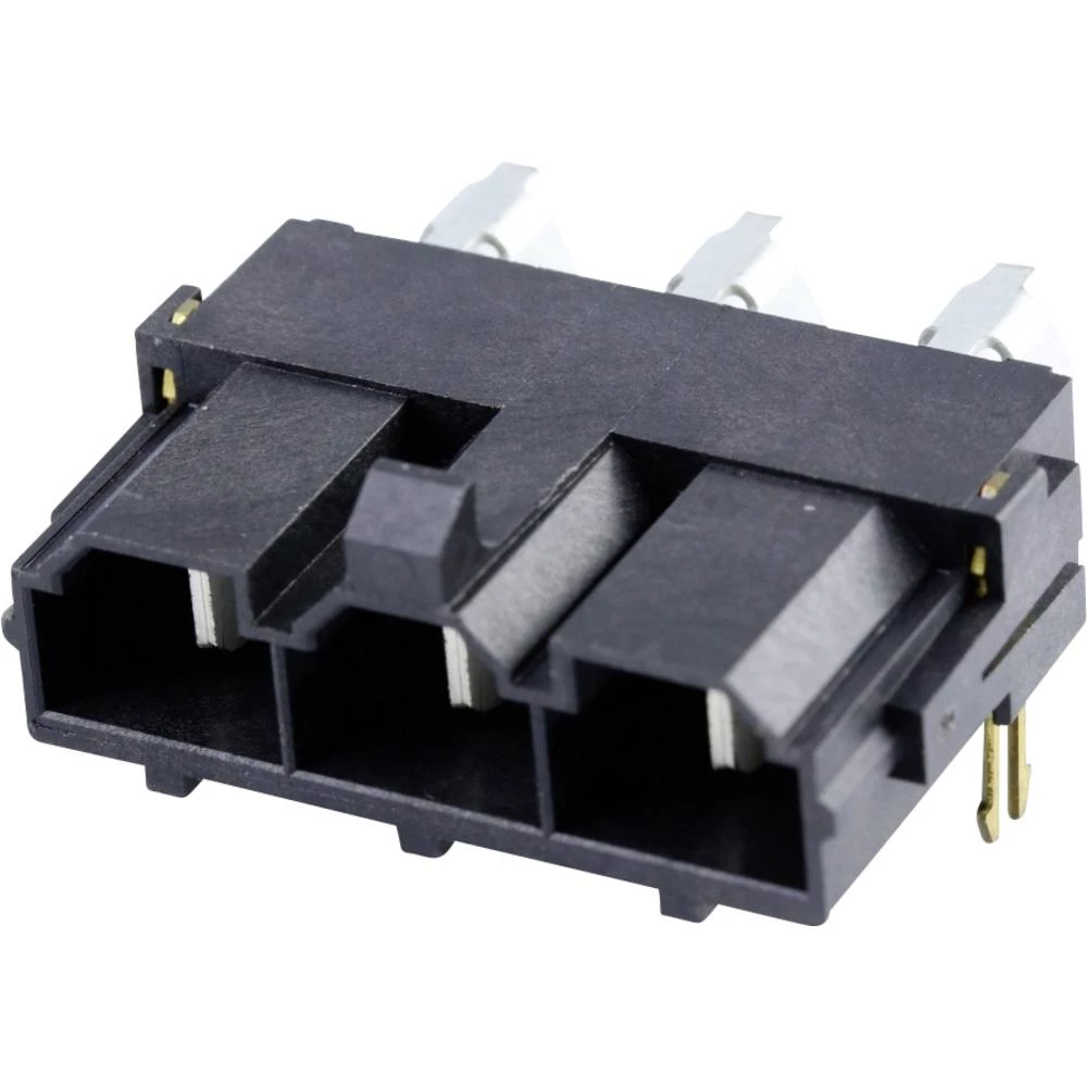 Molex ugradna standardna letva s muškim kontaktima  Ukupan broj polova 3 Raster: 10 mm 428203213 1 St. Tube slika