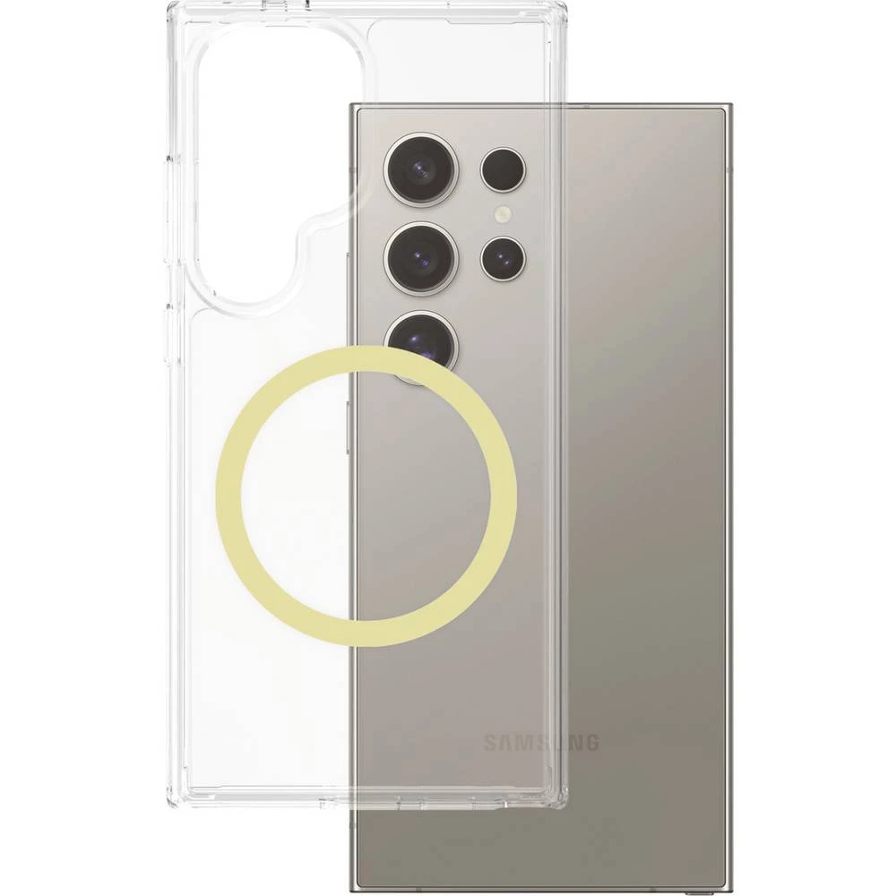 PanzerGlass CARE Flagship Urban Combat stražnji poklopac za mobilni telefon Samsung Galaxy S25 Ultra prozirna, Chardonna slika