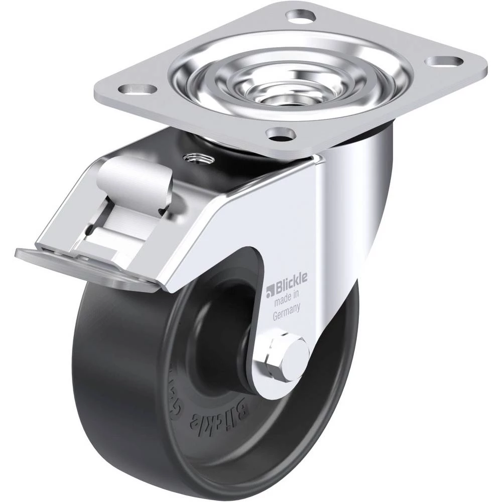 Blickle 7989 L-PP 100G-FI okretni kotač od čeličnog lima Promjer kotača: 100 mm Nosivost (maks.): 160 kg kom. slika