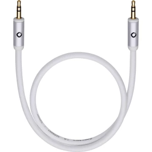 Oehlbach Utičnica Audio Priključni kabel [1x 3,5 mm banana utikač - 1x 3,5 mm banana utikač] 3 m Crna pozlaćeni kontakti, OFC vo slika