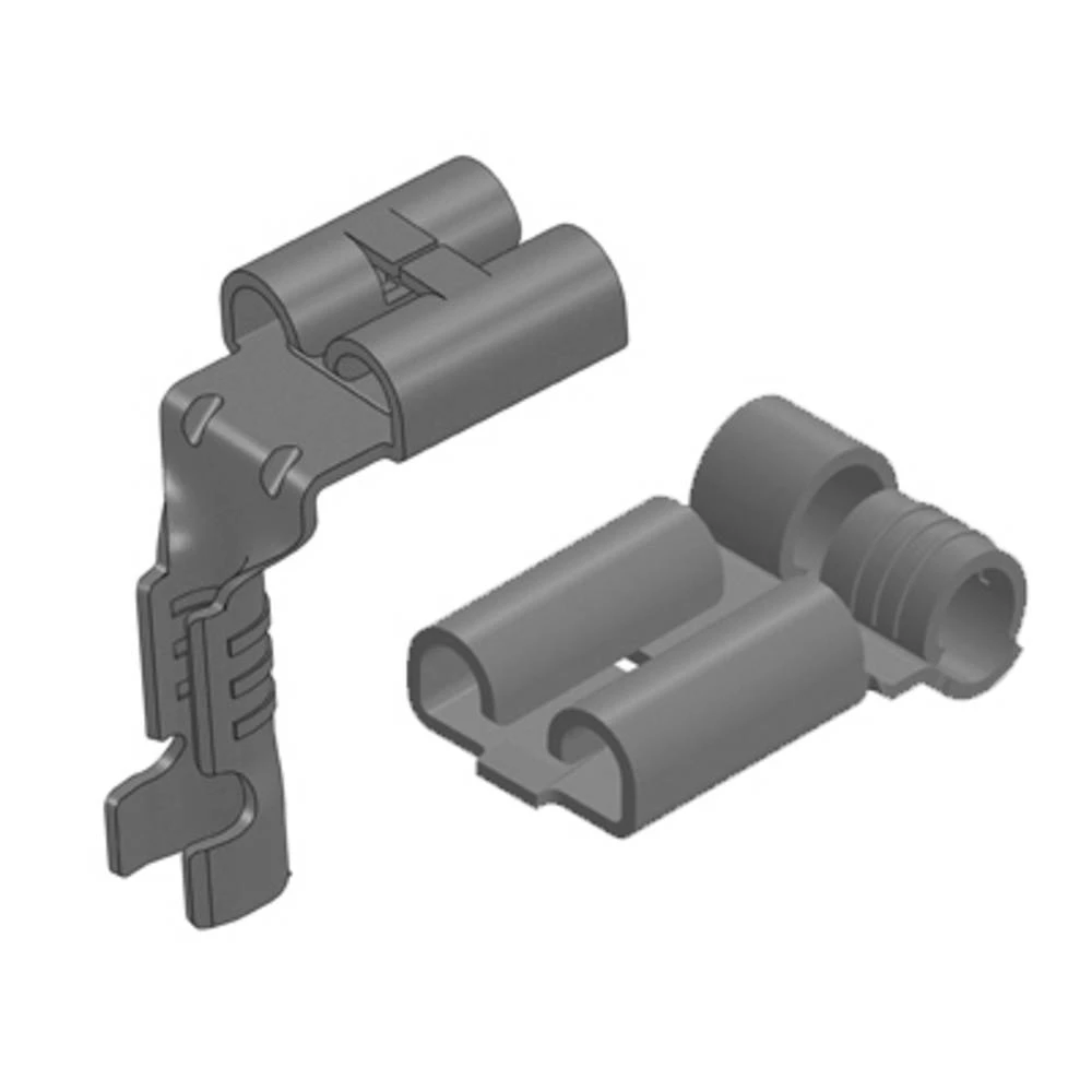 Vogt Verbindungstechnik 38371a.67 plosnate natične stupice Širina utikača: 6.30 mm Debljina utikača: 0.80 mm 180 ° neiz slika