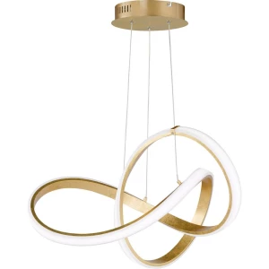 LED viseća svjetiljka 44 W Toplo-bijela WOFI INDIGO 6134.01.15.7000 Zlatna slika