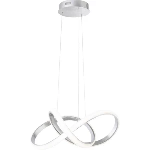 LED viseća svjetiljka 44 W Toplo-bijela WOFI Indigo 6134.01.70.8000 Srebrna slika