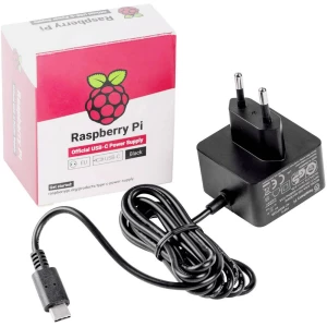 Raspberry Pi® RPI-PS45S plug-in napajanje, fiksni napon Pogodno za (komplet za razvoj): Raspberry Pi® Izlazna struja mak slika