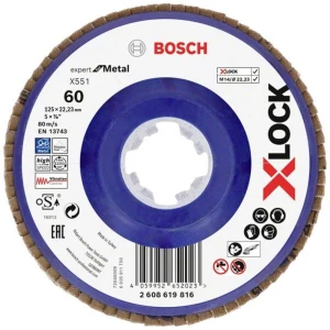 Bosch Accessories 2608619816 X551 lepezasta brusna ploča promjer 125 mm Promjer bušotine 22.23 mm  1 St. slika