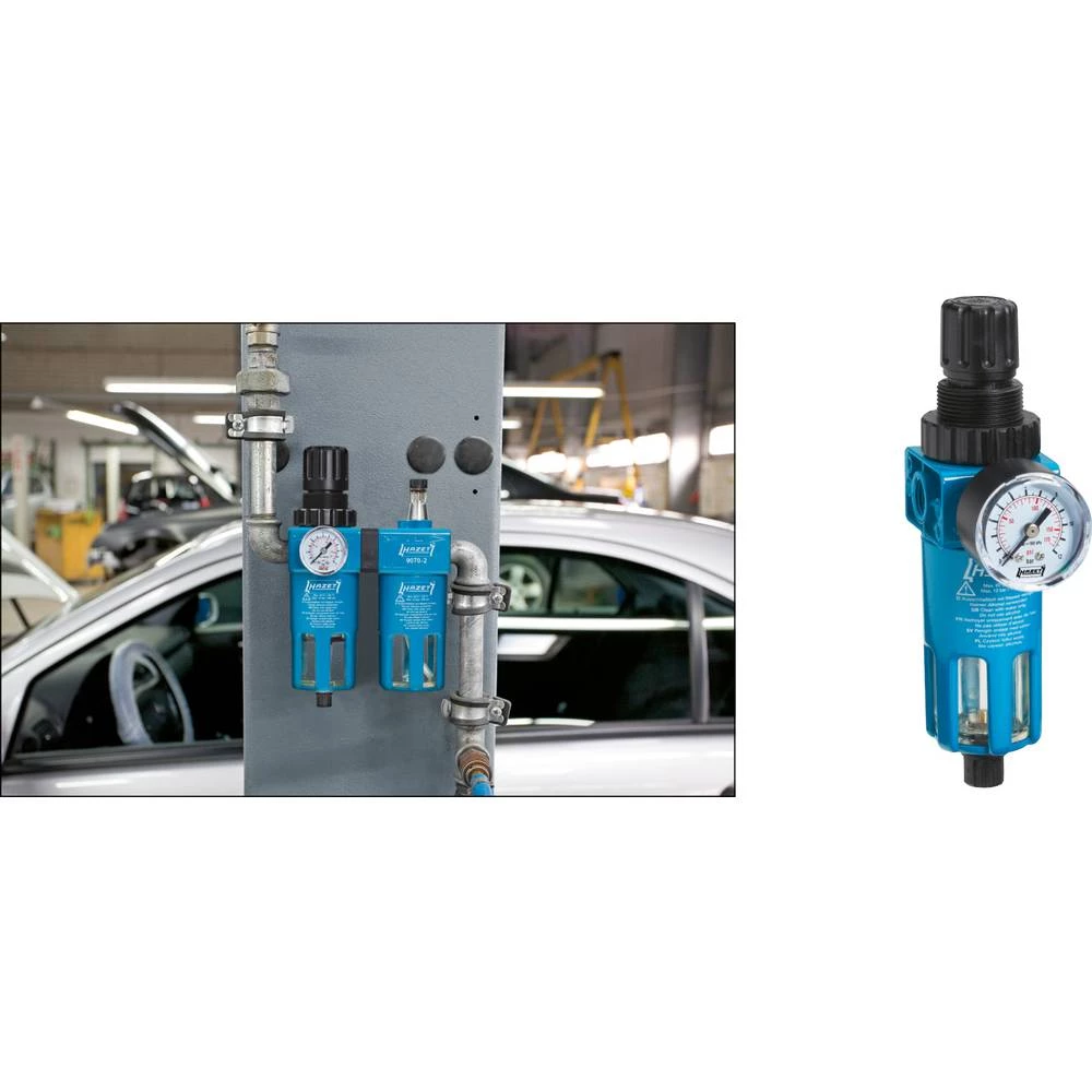 Hazet 9070-7 9070-7 reduktor tlaka filtra 1/4" (6,3 mm) 1 St. slika