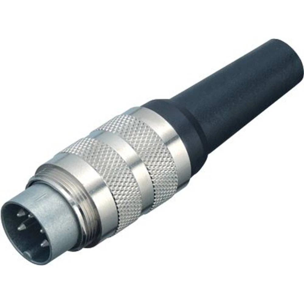 binder 99 2001 19 02-20 priključak za kabel ravni muški konektor Ukupan broj polova: 2 Serija (Okrugli utični konektori) slika