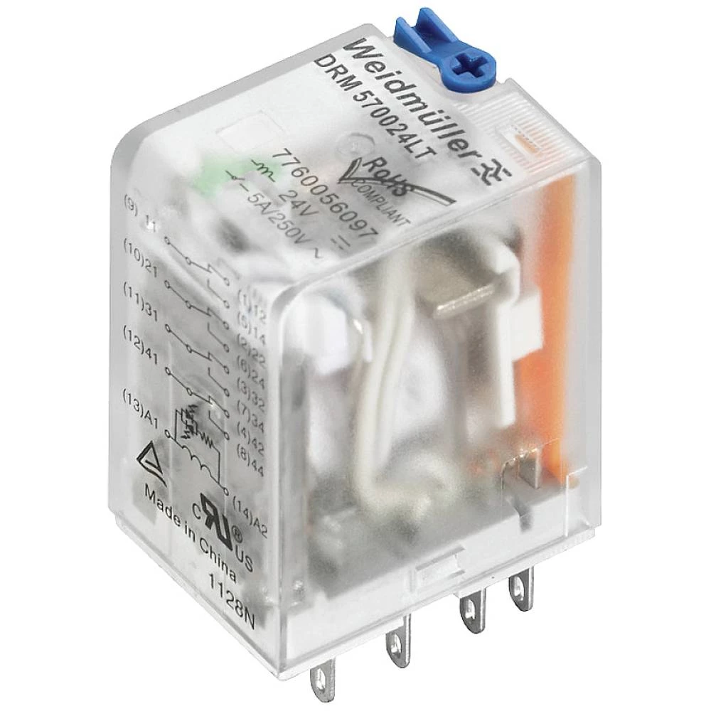 Weidmüller DRM570024LT AU Utični relej 20 ST slika